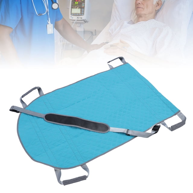 Patient Transfer Lifting Pad, Versatile Positioning Bed Pad Polyester for Bedridden Elderly Caregiver
