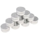 thumbnail image 1 of 10x Maquilje Vacío Aluminio Cosmético Tarro Tarro Contenedor de ta Crema Bálsamo Conjunto tenedores - -10ML-3..8cm Sunnimix Latas cosméticas vacías, 1 of 6