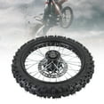 thumbnail image 3 of Reemplazo de Neumícos de Llanta de la Rueda Delantera, Instalación Fácil Tracción de 14 Pulgadas bicicleta conjunta de Neumlicos del Borde delantero de la rueda, 3 of 7