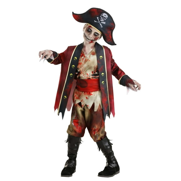 Kid's Zombie Pirate Costume