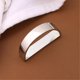 thumbnail image 4 of Anillo de servilleta de metal LIUYMXG Sencillo, 4 of 5