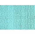 thumbnail image 1 of Ahgly Company Indoor Rectangle Abstract Light Blue Contemporary Area Rugs, 8' x 12', 1 of 4