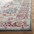 thumbnail image 3 of SAFAVIEH Merlot Connie Floral Bordered Area Rug, Navy/Aqua, 8' x 10', 3 of 7