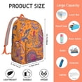 thumbnail image 5 of Stylish Bohemian Paisley Backpack, Large Capacity Durable Daypack for School College, Lightweight Laptop Bag, Ideal Gift for Teens Women, 5 of 5