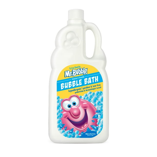 Mr. Bubble Extra Gentle Bubble Bath Fragrance and Dye Free 36 Oz
