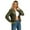 Army Green, variant on Women Sequin Bomber Jacket Sparkly Long Sleeve Trendy Party Club Mardi Gras Zipper Jackets