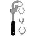 thumbnail image 1 of 1 set múltiples llaves de baño de la llave inglesa ajustable al hogar Llave de mono, 1 of 4