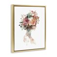 thumbnail image 2 of Stupell Industries Modern Floral Dreamscape Silhouette Gold Floating Frame Canvas Art, 17 x 21, by Svetlana Aleynikova, 2 of 8