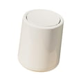 thumbnail image 4 of Cubo de basura con tapa abatible, reutilizable, decorativo Blanco, 4 of 9