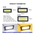 thumbnail image 2 of Projecteur LED 200W 100W IP65 Étanche pour Extérieur, Projecteur Réfléchissant, Lampes Murales de Rue, Performance Extraordinaire, 2 of 7