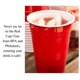 thumbnail image 2 of Vaso de vidrio reutilizable Red Cup Living de 540 ml para adultos, 2 of 4