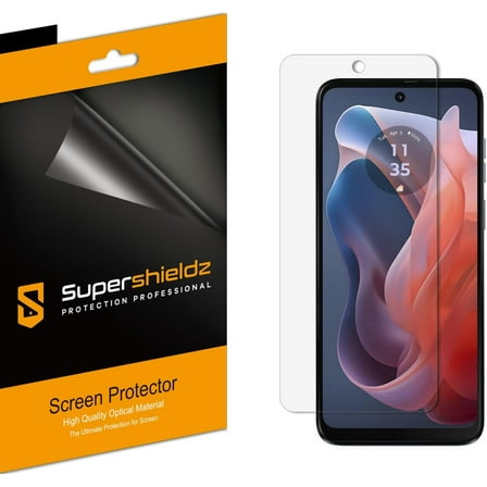 (3 Pack) Supershieldz Anti-Glare (Matte) Screen Protector Designed for Motorola Moto G Play (2024)