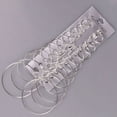 thumbnail image 2 of 12Pairs/Set Gold Big Round Circle Hoop Dangle Earrings Women Jewelry, 2 of 2