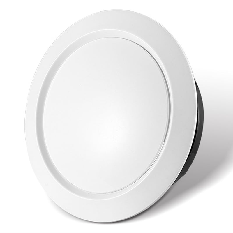Decorative Air Vent Cover Round Ventilation Grill Outlet with Builtin