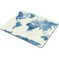 thumbnail image 3 of World Map Gaming Mouse pad,Watercolor Bule World Map Mouse pad Non-Slip Rubber Mousepads, 3 of 6