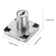 thumbnail image 3 of Cerradura de gabinete con llave, cerradura de seguridad para vitrina, cerradura de seguridad para cajón, cerradura de armario de acero inoxidable, 3 of 7