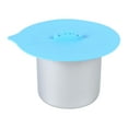 thumbnail image 6 of Tebru Silicone Cup Lid,Set of 3pcs Unique Steam Ship Design Silicone Seal Cover Pot Mug Cup Lid Kitchen Gadgets Blue, Silicone Lid Set, 6 of 8