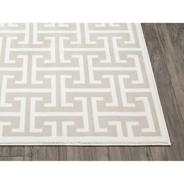 Abani Arto Collection Contemporary 3D Geometric Area Rug 5'3" x 7'6" 5' x 8'