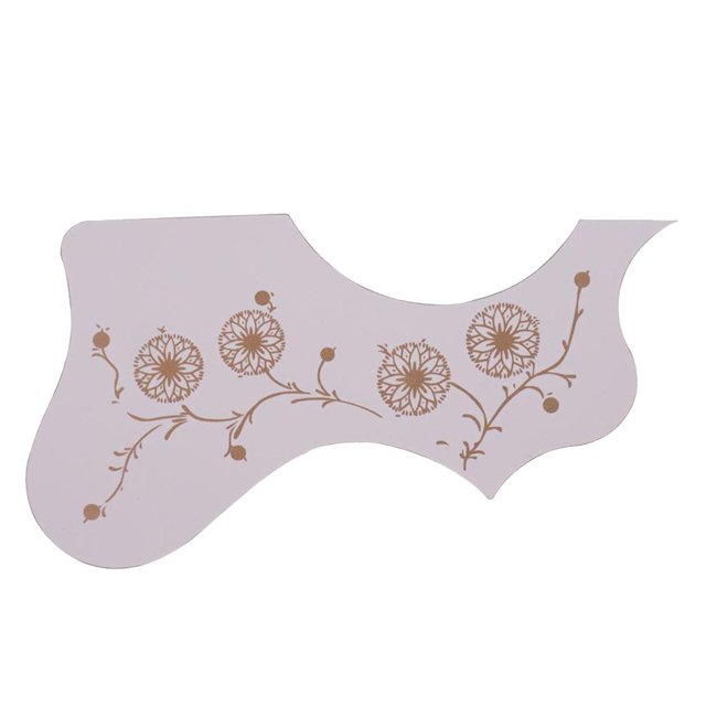 de guitarra acústica de 41 ", rativo, antiarañazos, para guitarra popular, derecho, blanco shamjiam Placa decorativa antiarañazos