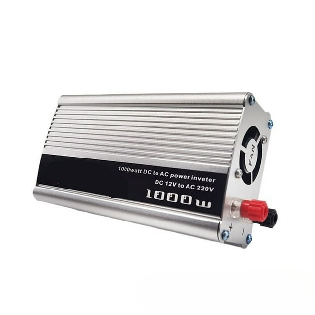 Adaptateur d'Onduleur de Voiture 1000W 500W 12V vers AC 220, Conception de Protection de Charge Avancée