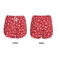 thumbnail image 5 of Lsque Hohoho3 Printed Women's Running Shorts with Liner Pockets,Elastic Quick Dry Workout Athletic Gym Yoga Shorts,Womens High Waist Shorts-Small, 5 of 9