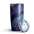thumbnail image 2 of Gobelet Isolé 20 Oz, Gobelet à Café de Voyage avec Couvercle, Tasse à Café de Voyage Compatible avec Porte-Gobelet, Contenant Isotherme en Acier Inoxydable, Gobelet 20 Oz, Tasse à Café Isolée Réutilisable avec Couvercle ( Starry Sky Purple ), 2 of 6