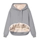 thumbnail image 1 of Sudadera con capucha Gibobby Lana gruesa Mujer Gris L, 1 of 3