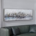 thumbnail image 3 of Bowery Hill Contemporary City Reflection Hand Painted Canvas, 3 of 5