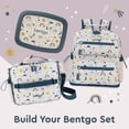 thumbnail image 4 of Bentgo Kids Lunch Bag - Double-Insulated, Reusable Lunch Bag for Kids 3+ with Adjustable Strap; Holds Lunch Box/Water Bottle/Snacks; Easy-Clean, Water-Resistant & Pockets (Friendly Skies), 4 of 8