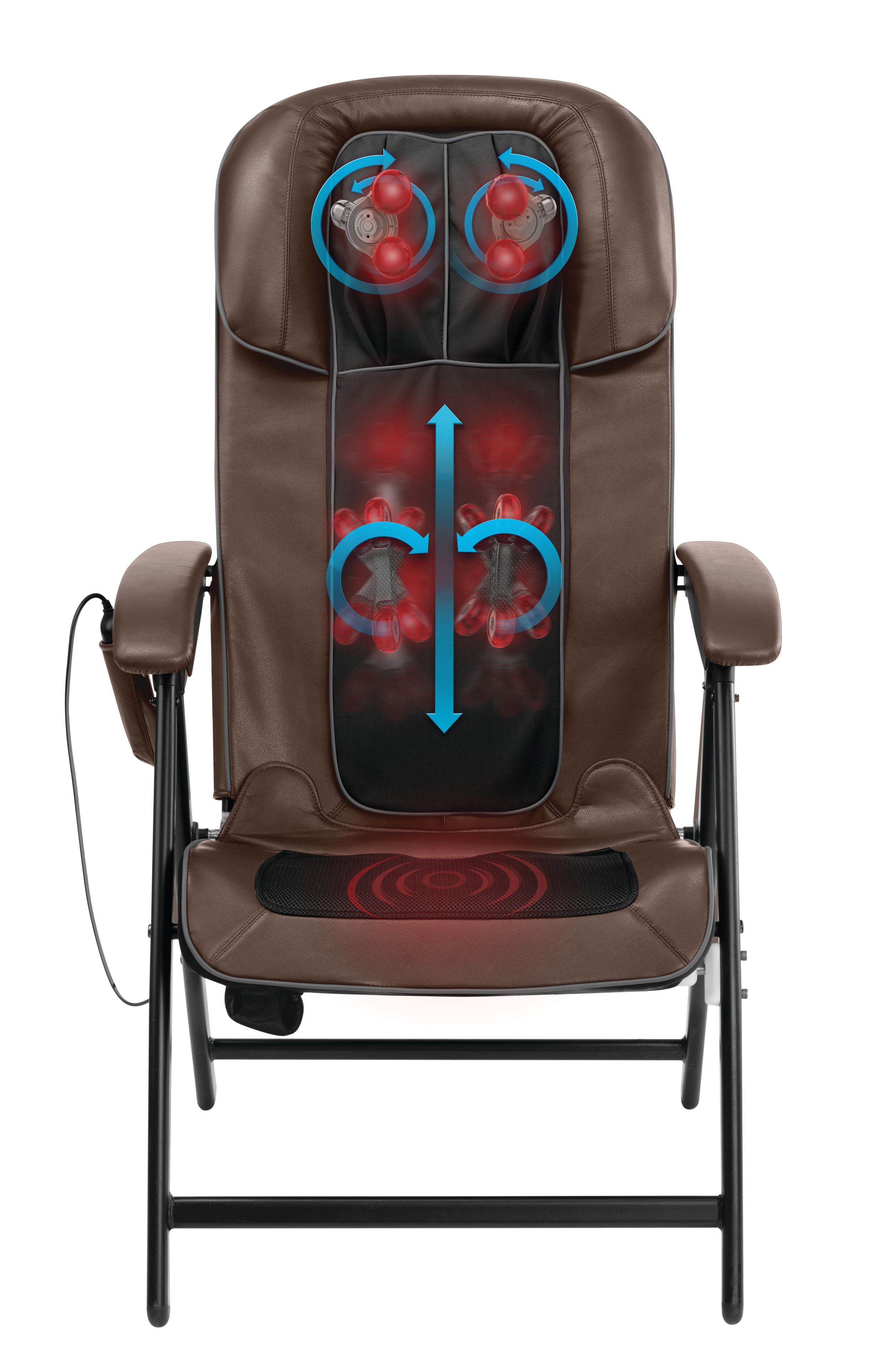 HoMedics Easy Lounge Shiatsu Folding Massage Chair, MCS-1210H – BrickSeek