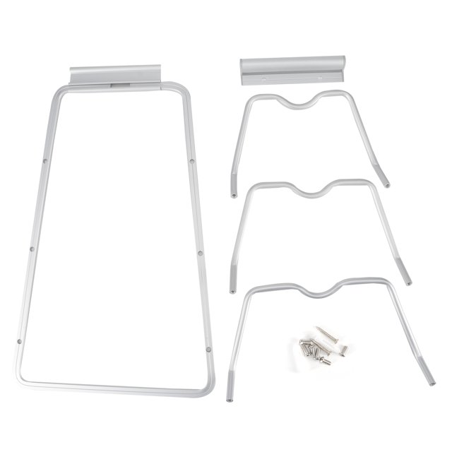 Estante de almacenamiento con tapa de sartén montado en la pared de 3 niveles, organizador de cubierta de olla, soporte, accesorios de cocina