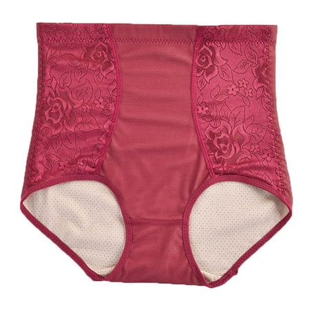 

Homadles Womens Lingerie Comfort Panty- Underwear Hot Pink Size XL