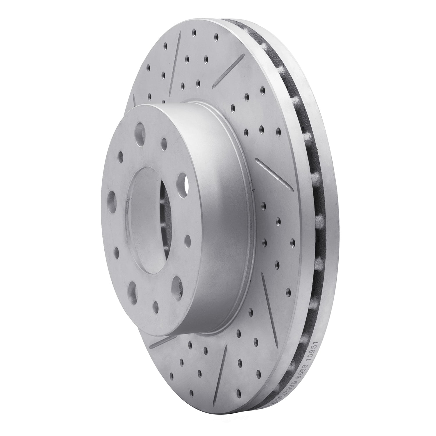 Dynamic Friction Company 830-40114L DFC Geoperformance Rotor - Drilled and Slotted