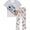 Astronauts T, variant on QEFJNO 3-12Y Kid Boys Rocket Planet Pajamas Little Big Boys Sleepwear Short Sleeves and Pants 2 Pieces Summer Pjs Set