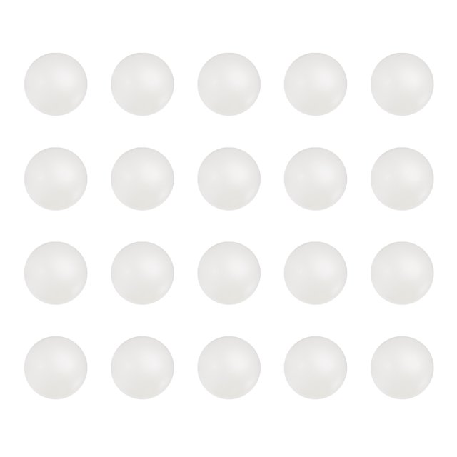 Unique Bargains Boules de Roulement en Plastique Solide Nylon 6mm G1 Precision Lot de 50