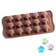 thumbnail image 1 of Molde De Silicona Para Chocolate Diy 15 Cavidades Marrón Para Decoración De Pasteles, 1 of 5