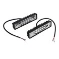 thumbnail image 3 of Luz de trabajo LED 12‑85V 48W Color de luz blanca amarilla IP67 Faros flexibles impermeables Lámpara antiniebla de conducción para camiones todoterreno Tractor Barco, 3 of 12