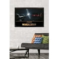 thumbnail image 2 of Star Wars: The Mandalorian Season 2 - Din Djarin vs. Moff Gideon Wall Poster, 22.375" x 34", Framed, 2 of 3