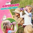 thumbnail image 3 of Kid Binoculars for Kids Ages 3-8 , 4X Magnification Shockproof Outdoor Toys for Adventures, Unicorn Toys Birthday Gifts for 3 4 5 6 7 8 Year Old Girls, 3 of 6