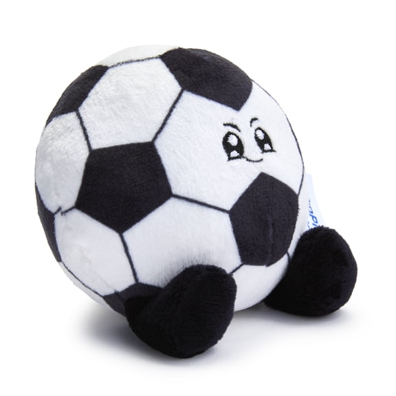 Hugs and Cuddles Thingamabob 5" Soccer Ball Plush, Ultra-Soft Stuffed Toy, Small 5-Inch Plush with Embroidered Details