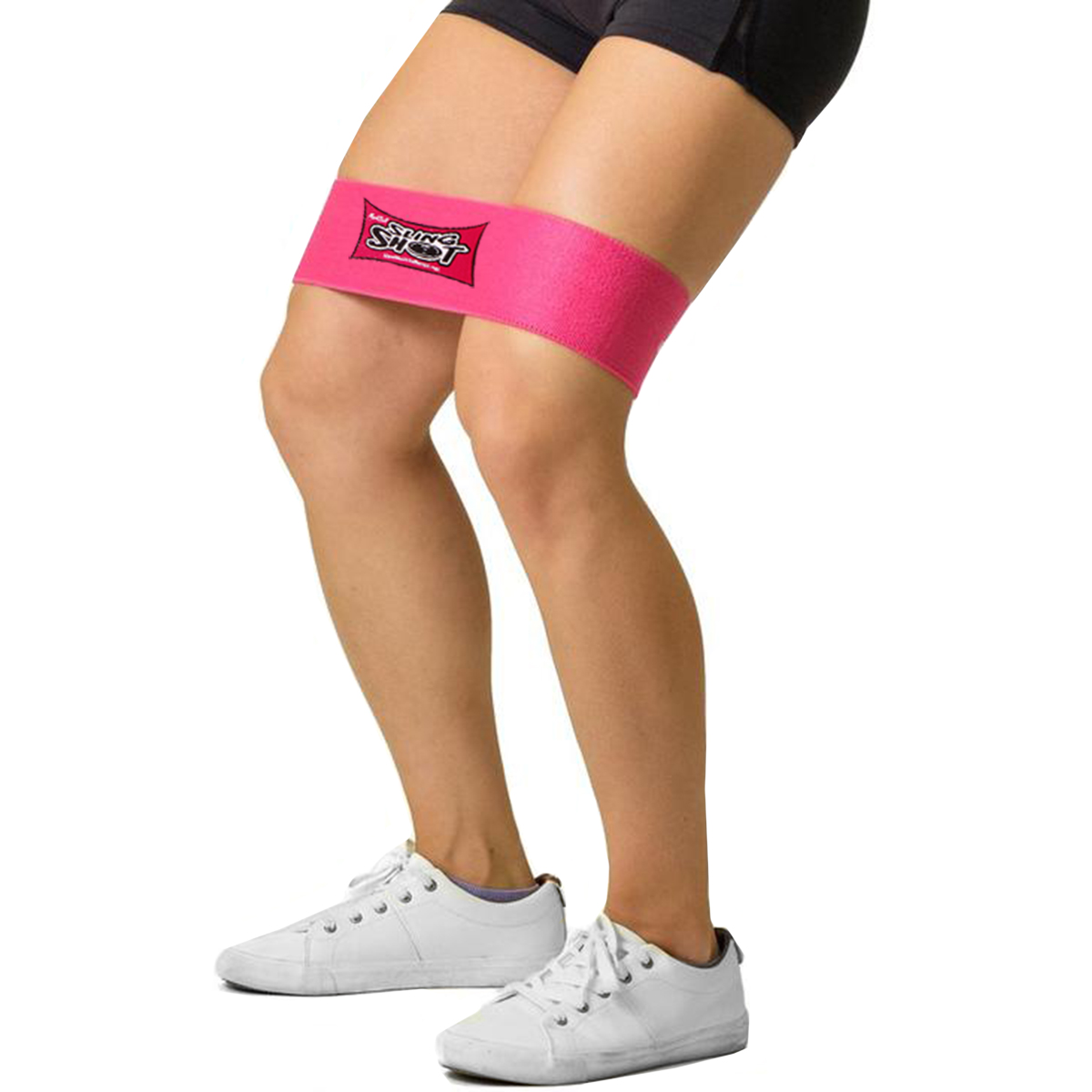 Sling Shot Hip Circle Resistance Band by Mark Bell Pink