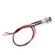 thumbnail image 2 of 4 Pcs 12v 8mm LED Panel Pilot Dash Warning Light Indicator Lamp Car Van Green, 2 of 5