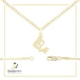 thumbnail image 7 of BEBERLINI Women Love Pendant Necklace Set 14K Gold Filled Cuban Chain CZ Charm Jewelry 24", 7 of 7