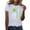 White, variant on BiZtdJrK St.Patrick's Day Shirts for Women Irish Cute Shamrock Graphic T Shirt Funny Short Sleeve Holiday Tee Tops Green S