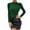 Army Green, variant on Solid Color High Neck Knitted Sweater for Women Bottoming Turtleneck Tops Army Green M