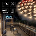 thumbnail image 4 of Armacost Lighting 421502 Ribbon Flex Home Kit de luces LED de cinta, 16 pies, CA regulable (3000 K) 300 luces LED, 4 of 5