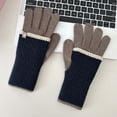 thumbnail image 2 of Couples Winter Warm Ski Riding Gloves Thermal Insulated Long Mittens for Cold Weather Outdoor Activities, 2 of 7