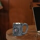 thumbnail image 5 of Jarra de cerveza con dragón alado de 450 ml | Vaso medieval de resina con relieve y revestimiento de acero inoxidable | Diseño de dragón gótico pintado a mano | Vaso único para café, cerveza y, 5 of 5