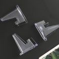 thumbnail image 1 of OULII 20Pcs Transparent Plastic Coin Display Stand for Collectible Storage Desktop Rack with Stable Portable Design, 1 of 8