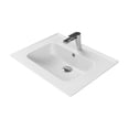 thumbnail image 2 of Nameeks CeraStyle 042000-U-One Hole Blue 23-1/2" Rectangular Ceramic Wall Mount / Drop In, 2 of 3